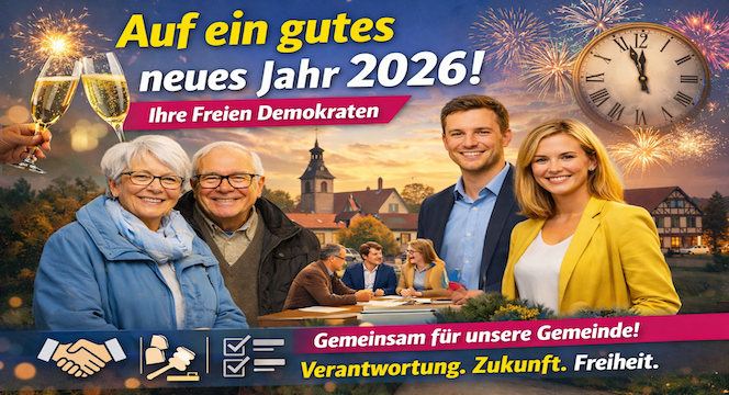 Gemeinsam für Verantwortung, Zukunft und Freiheit.