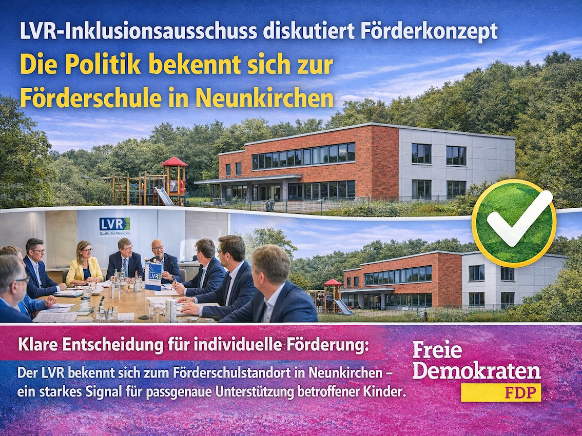 LVR-Inklusionsausschuss diskutiert Förderkonzept