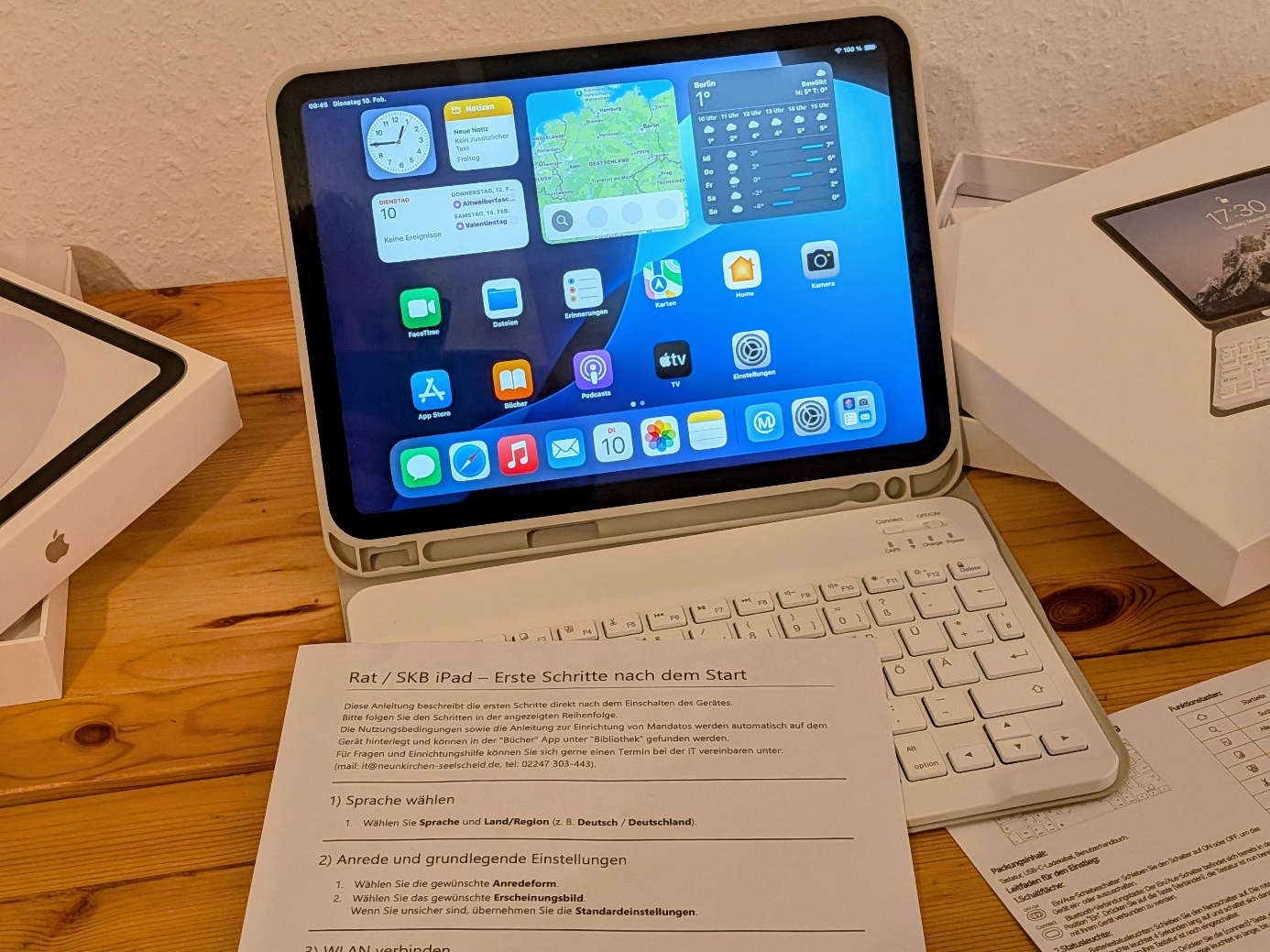 iPad für die Ratsarbeit