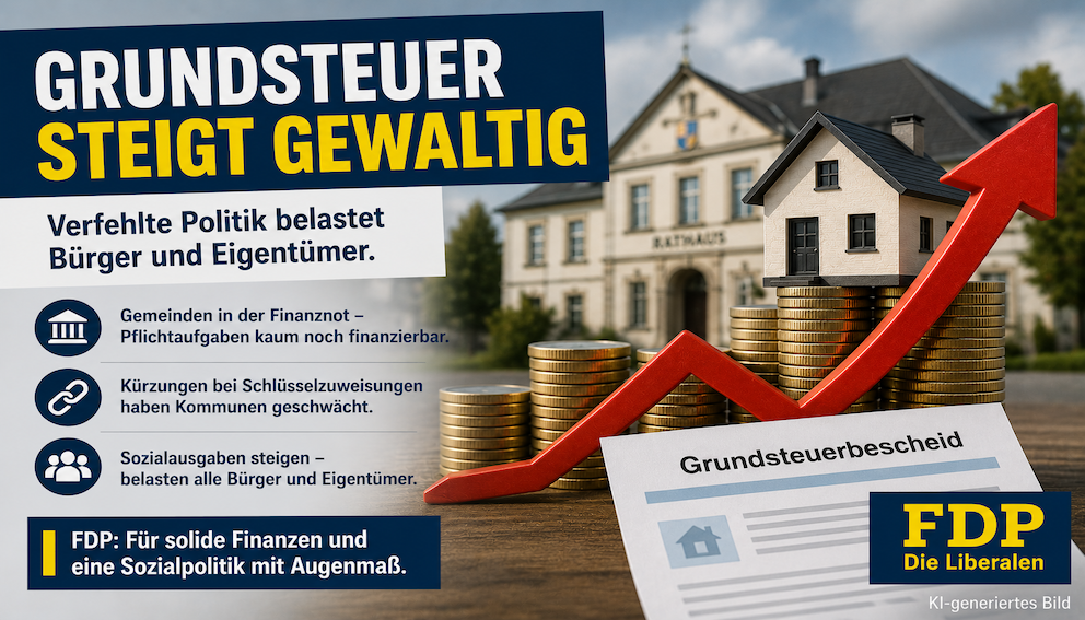 Steigende Grundsteuer – Belastung für alle