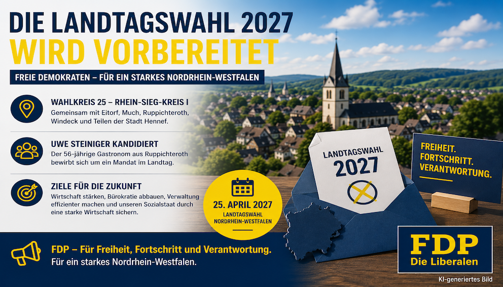 Die Vorbereitungen für die Landtagswahl 2027 laufen