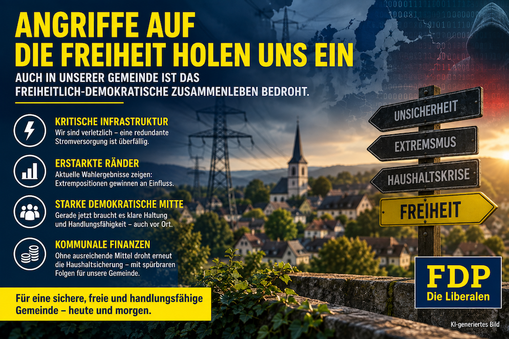 Angriffe auf die Freiheit holen uns ein