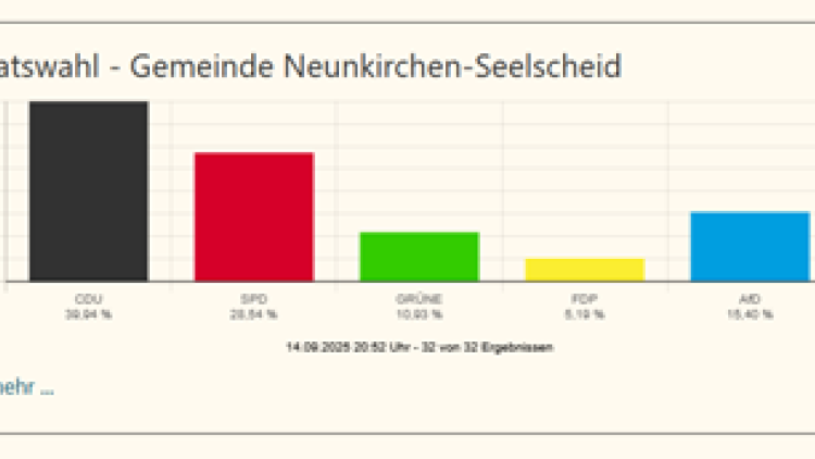Wahlergebnis NkS 2025