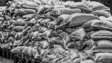 die letzte Barriere gegen Hochwasser